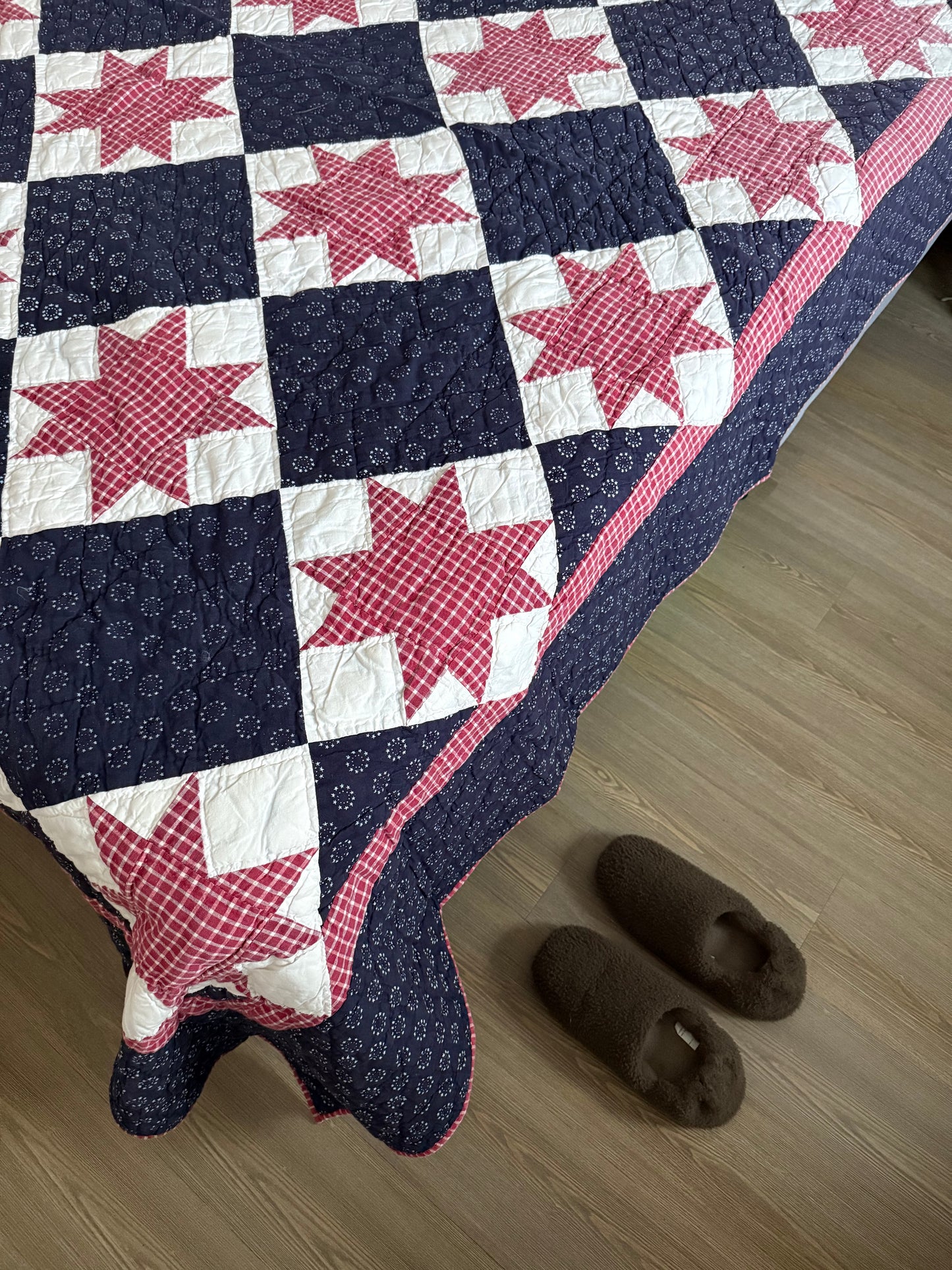 VTG 90s Star Quilt