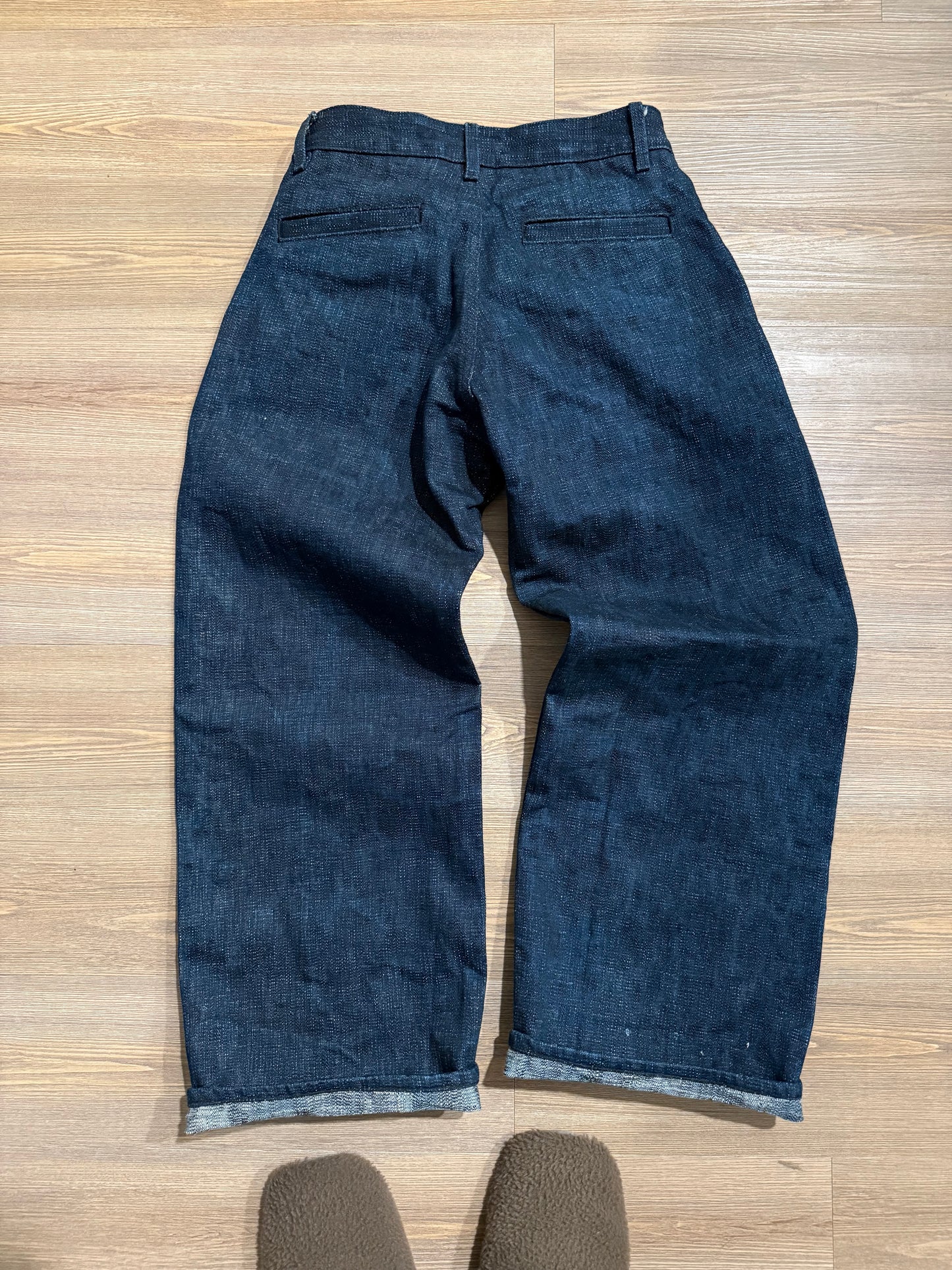 The Hidden Rivet Grounded Slub 21oz Denim