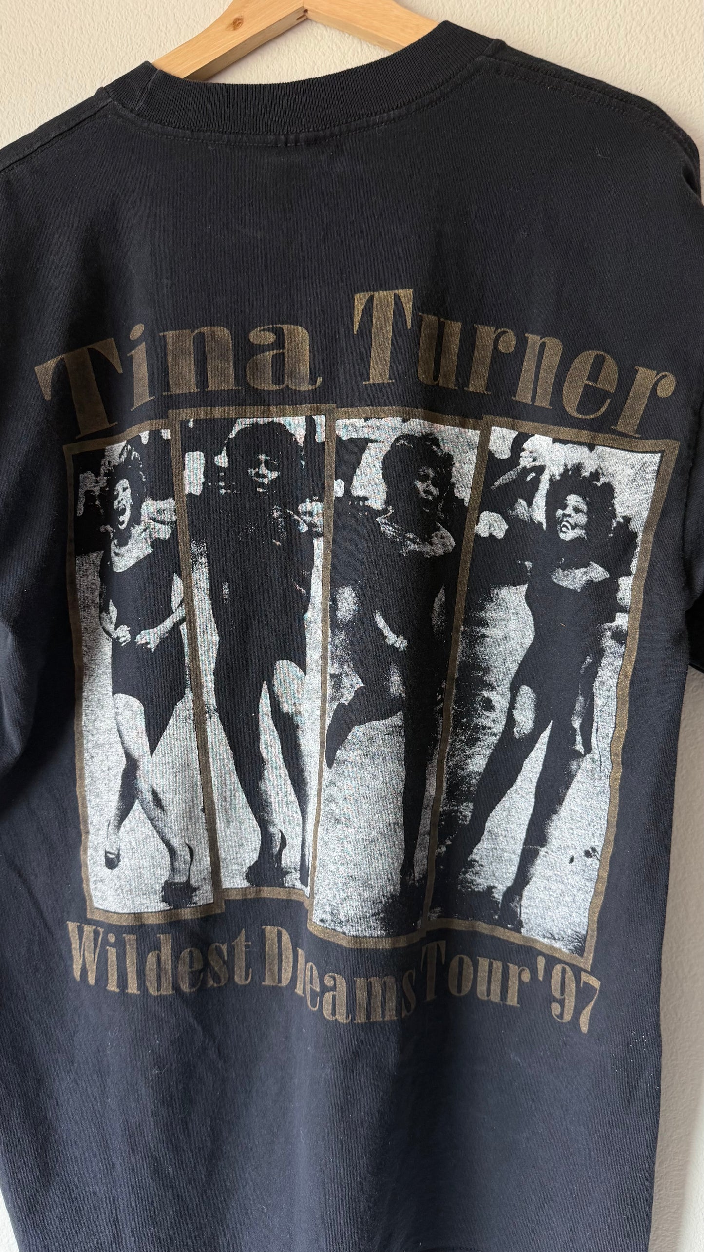 Tina Turner Vintage 90s Wildest Dreams Tour Band T-Shirt 1997