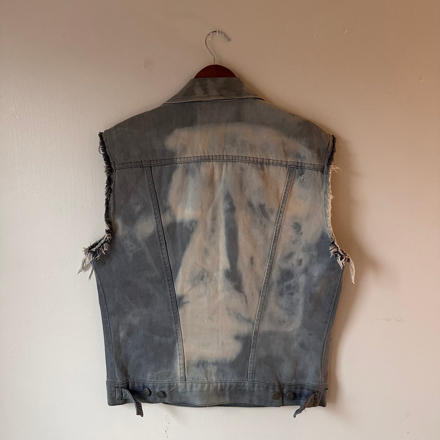 1970s Wrangler Denim Cut Off Vest