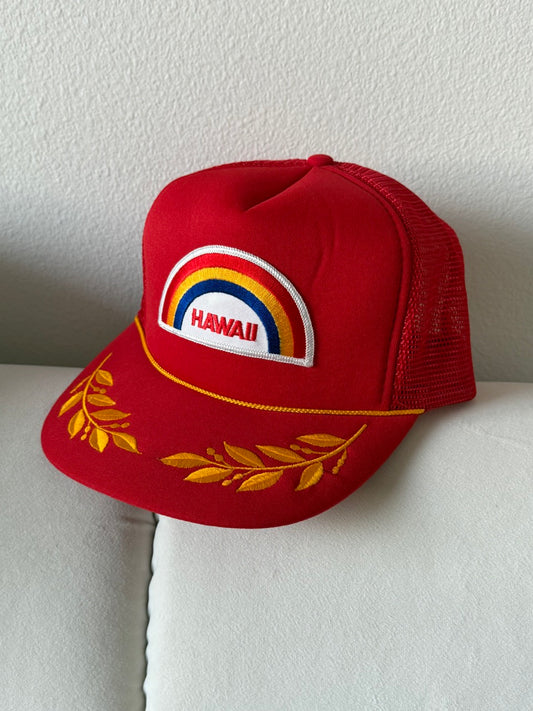VTG 80s Hawaii Trucker Hat