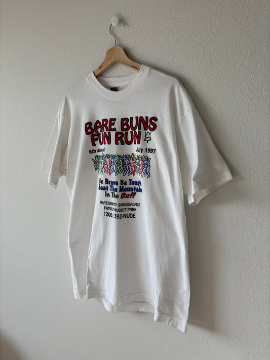 1997 Bare Buns Fun Run Tee